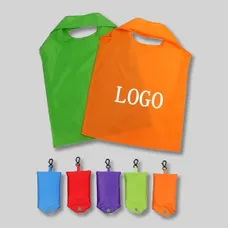 Foldable Polyester Grocery Tote Bag 