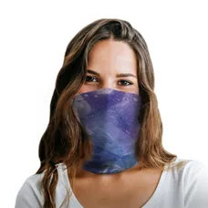 Purple Waters Polyester Gaiter