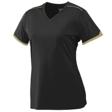 Augusta Ladies Wicking T-Shirt with Contrast Piping
