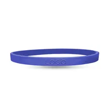 1/4 inch Embossed Wristband         