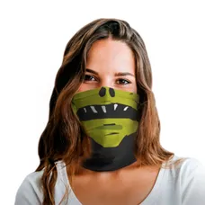 Dark Green Zombie Polyester Gaiter 