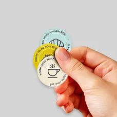 Round Stickers / Circle Stickers-4" Round