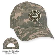 Digital Camouflage Cap - Embroidered