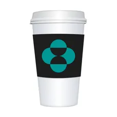 One or Full Color Coffee Cup Sleeve