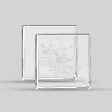 Customized Crystal Carving Coaster