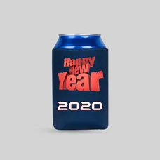 New Year Can Cooler 