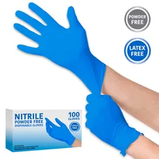 NITRILE DISPOSABLE GLOVES