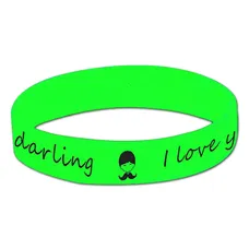 Custom Glow in the Dark Wristband