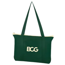 Budget Custom Cotton Shoulder Tote Bag