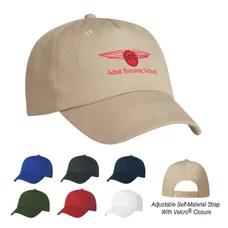 5 Panel Polyester Cap - Embroidered