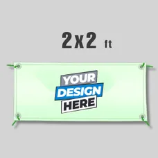 2′ X 2′ Vinyl Banner