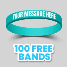 1/2 inch Printed Wristband 
