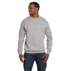 Hanes 7.8 oz 50/50 Fleece Comfort Blend Crew - Light/Heather