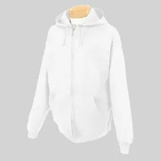 Jerzees 8 oz 50/50 Nublend Full Zip Hood - White/Neutral
