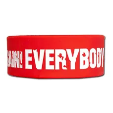 Custom 3/4 Inch Wristbands     