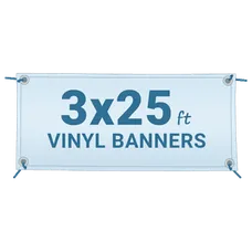 Vinyl Banner 3' x 25'