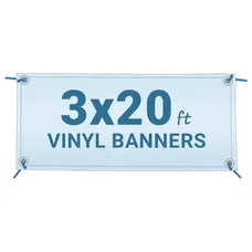 Vinyl Banner 3' x 20'