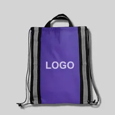 Drawstring Backpack Reflective -3