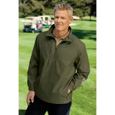 Port Authority Half-Zip Wind Jacket - Dark/All