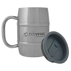 Eco Vessel 16 oz Stainless Steel Barrel Mug 