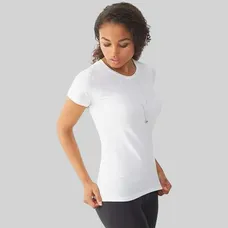 Alternative Women's Tear-Away Label T-Shirt - White/Neutral