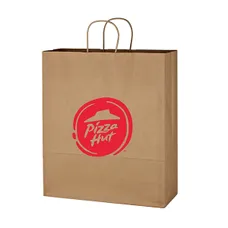 KRAFT PAPER BROWN SHOPPING BAG-42
