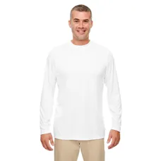 UltraClub Men's Cool & Dry Performance Long-Sleeve T-Shirt