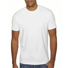 Next Level Men's Sueded Crew Tee - Dark/All
