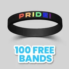 Custom Color Filled Wristband    