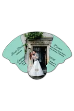 4 PART EXPANDABLE BELL HAND FAN