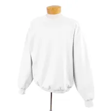 Jerzees 8 Oz 50/50 Nublend Fleece Crew - White/Neutral