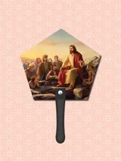 Pentagon Hand Fan