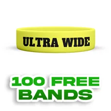 Printed 3/4 inch Wristband