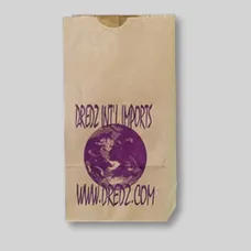 Popcorn Bags - Natural 4 1/4" x 2 3/8" x 8 3/16" 