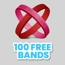 Debossed Silicone Wristband Bracelet        