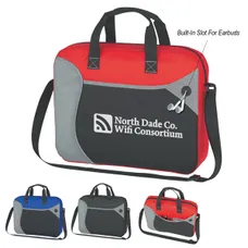 WAVE NON-WOVEN BRIEFCASE/MESSENGER BAG 
