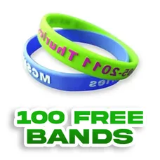 Embossed Printed 1/2 inch       