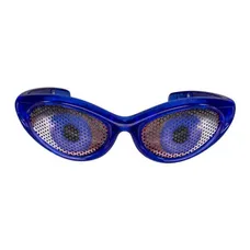 LED Blue Eyes Novelty Sunglasses