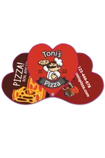 3 PART EXPANDABLE HEART HAND FAN