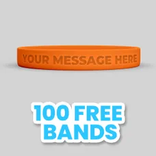Custom Debossed Wristbands