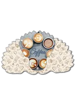 3 PART EXPANDABLE FEATHER HAND FAN 