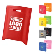 Die Cut Handle Tradeshow Nonwoven Tote Bag