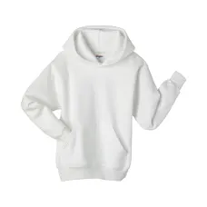 Hanes Youth 7.8 oz. 50/50 ComfortBlend Pullover Hoodie - White/Neutral