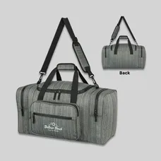 HEATHERED DUFFEL BAG