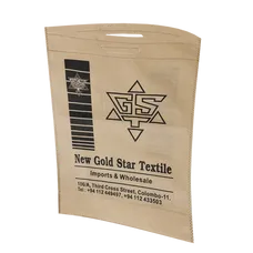 Budget Custom Large Heat Sealed Non Woven Exhibition Tote Bag