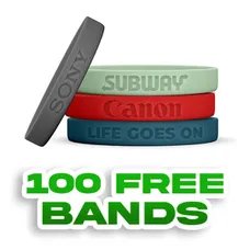 Debossed Silicone WristBracelet