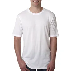 Next Level Men's Poly/Cotton Crew Neck Tee