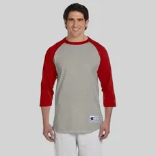 Champion Tagless Raglan Baseball Jersey - Dark/All