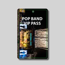 Custom Frosted ID Cards - 3.54" x 5.12"