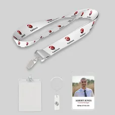3/4 inch Dye Sublimation Lanyard-B